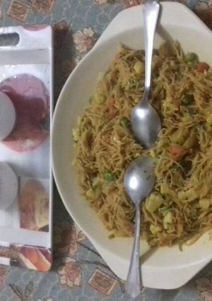 A picture of Veg vermicelli.