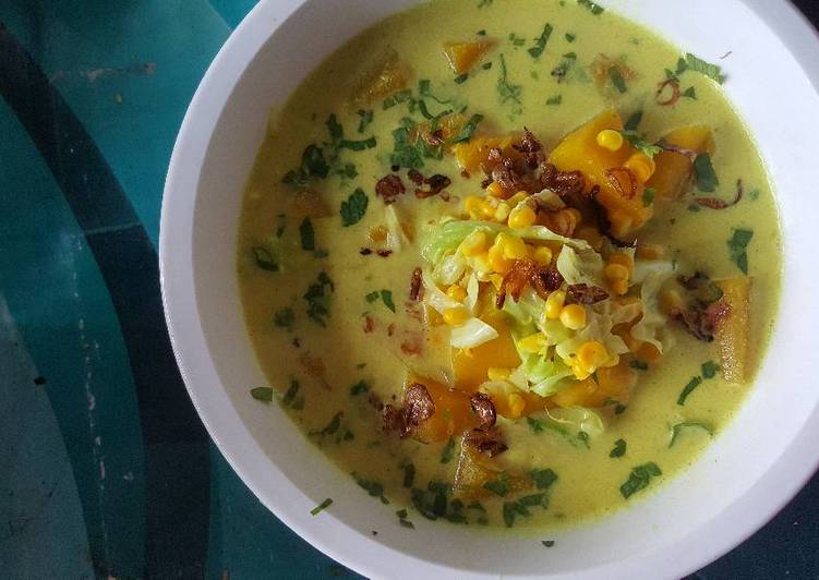 Resep Labu kuning masak santan yang Lezat