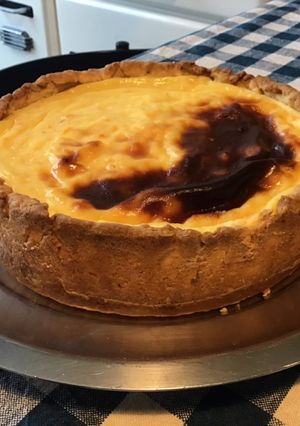 Une photo de Flan pâtissier aux kumquats pâte brisée à l orange