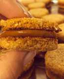 Alfajores de coco y avena 🥥