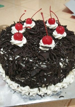 Foto resep Black forest kukus ala mama Tatan