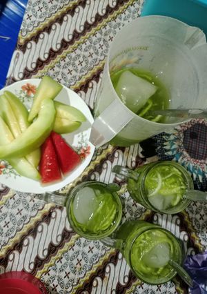 Foto resep Es Melon Serut