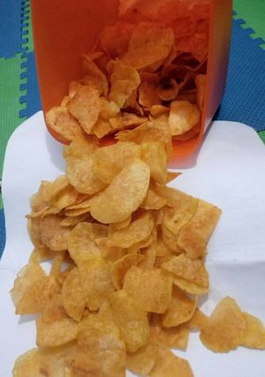 Foto resep Keripik kentang asliii. (No bumbu2 taburan)