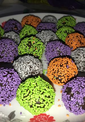 Una foto de Trufas de chocolate caseras