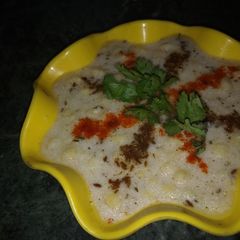 A picture of Boondi Ka Raita.
