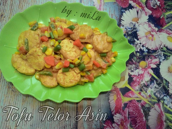 Langkah Gampang Menyiapkan Resep Tofu Telur Asin yang  Bikin Ketagihan Anti Ribet, Uenak Banget