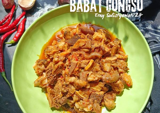 Resep Babat Gongso Oleh Erny Sulistyowati (Pawon Erny) - Cookpad