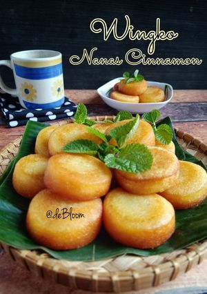 Foto resep 718. Wingko Nanas Cinnamon Legit