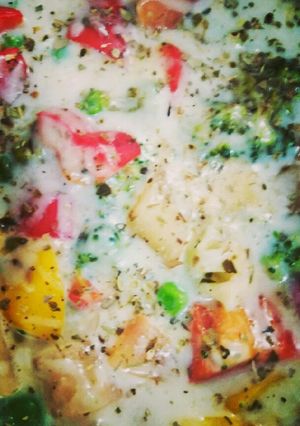 A picture of Bake vegetables.