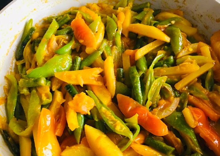 Steps to Make Ultimate Mix veg stir fry