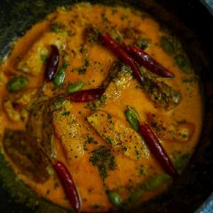 A picture of Potato curry.