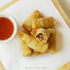 Mini Spring Rolls (Lumpia Mini) A picture of Mini Spring Rolls (Lumpia Mini).