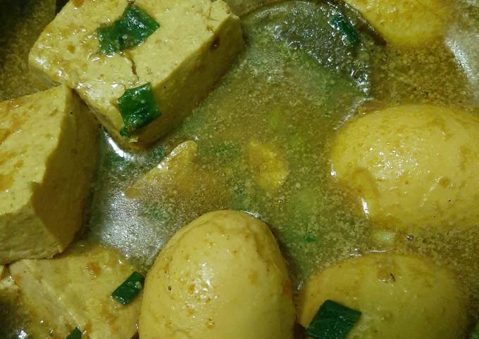 Resep Semur Tahu Telor Oleh Anggi Setyo - Cookpad