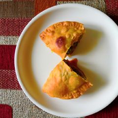 A picture of Veg patty.