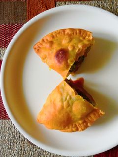 A picture of Veg patty.