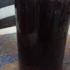 A picture of Homemade Roohafza.