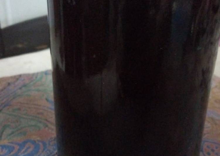 Homemade Roohafza