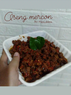 Foto resep Oseng mercon
