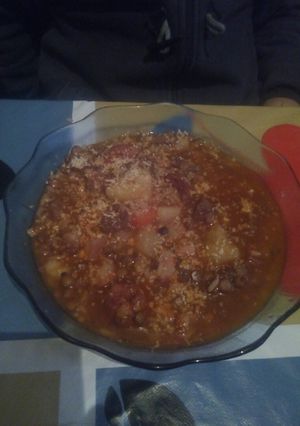 Una foto de Guiso de lentejas riquísimo!