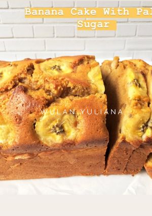 Foto resep Banana Cake With Palm Sugar