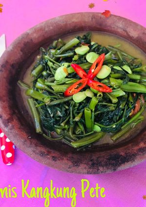 Foto resep Tumis Kangkung Pete