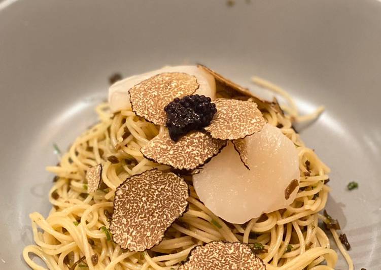 Bagaimana Membuat Cold truffle pasta, Lezat Sekali