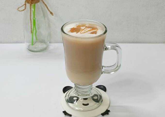 Resep Salted Caramel Milk Tea 🥤 oleh Febriyana | IG: @febbriyana - Cookpad