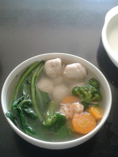 Foto resep Sop bakso ikan tunul yummie