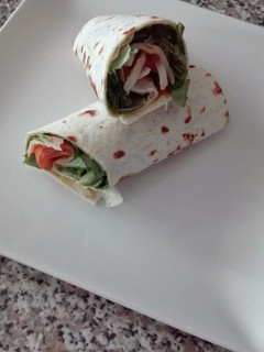 Una foto de Wraps de canónigos