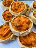 Canastitas de calabaza asada con finas hierbas 🌿