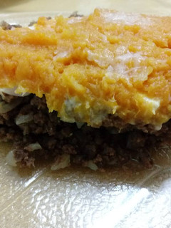 Una foto de Pastel de calabaza relleno de carne de soja 😍