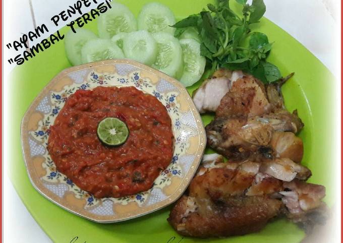 Ayam Penyet Sambal Terasi