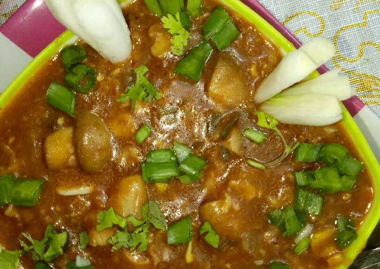 Recipe of Award-winning Mushroom corn manchurian