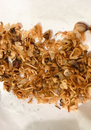 Hình của món Hành phi bằng NCKD.