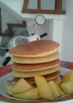 Foto resep Pancake nan simple & menul2