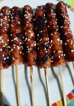 Foto resep 14. Sosis Bakar fire Sauce 💕