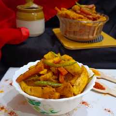 विंटर स्पेशल मिक्स वेज़ अचार (Winter special mix veg achar recipe in Hindi)-レシピのメイン写真