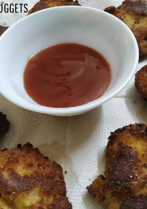 A picture of Macaroni Nuggets.