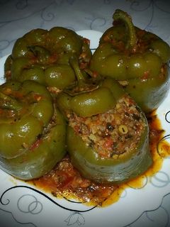 عکسی از دستور دلمه فلفل دلمه