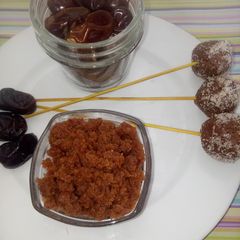 A picture of Date Halwa.