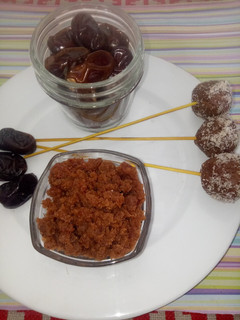 A picture of Date Halwa.