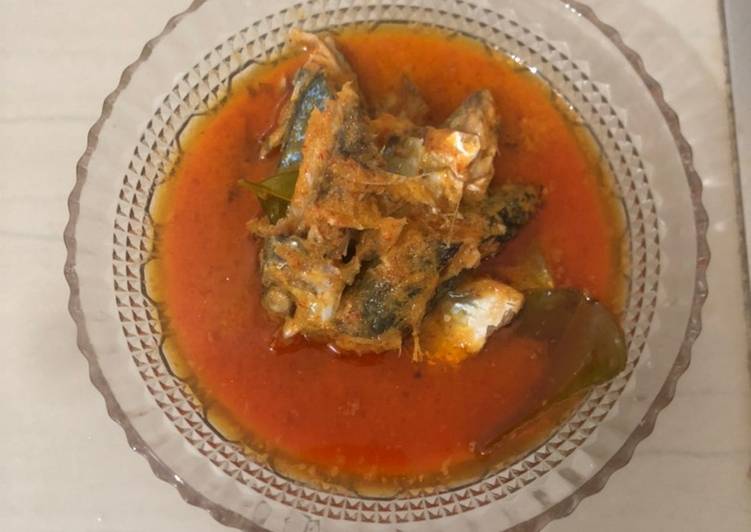 Gulai ikan tanpa santan ala indah ????