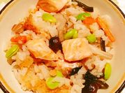 A picture of kombu seaweed