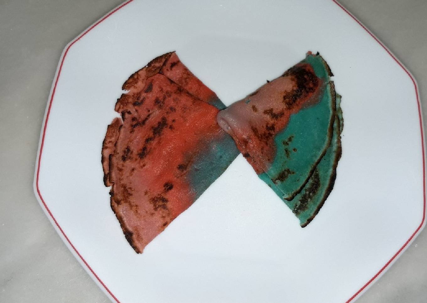 Crepes de colores