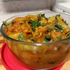 Ridge gourd curry A picture of Ridge gourd curry.