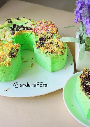 Foto resep Pandan Chiffon Cake