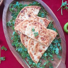 A picture of SATTU PARATHA (ROASTED CHICK PEA FLOUR STUFFED PARATHA).
