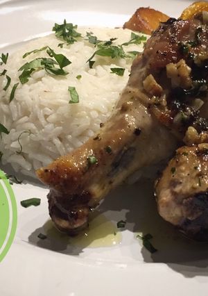 Una foto de Pollo al Ajillo