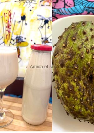 Une photo de Jus de Corossol au lait