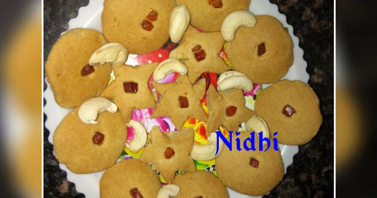 Wheat flour cookies Recipe by Nidhi Ashwani Bhargava Cookpad